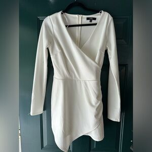 White LuLu’s Long Sleeve Romper